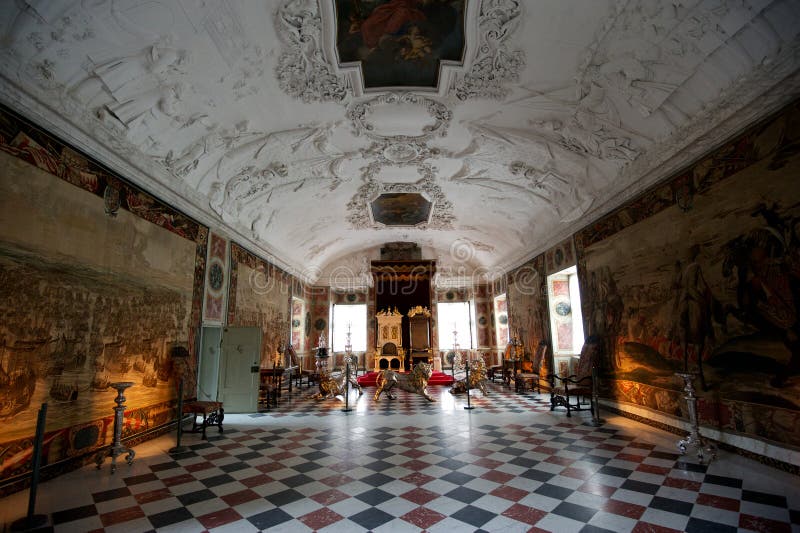 Sala do trono do castelo de Rosenborg