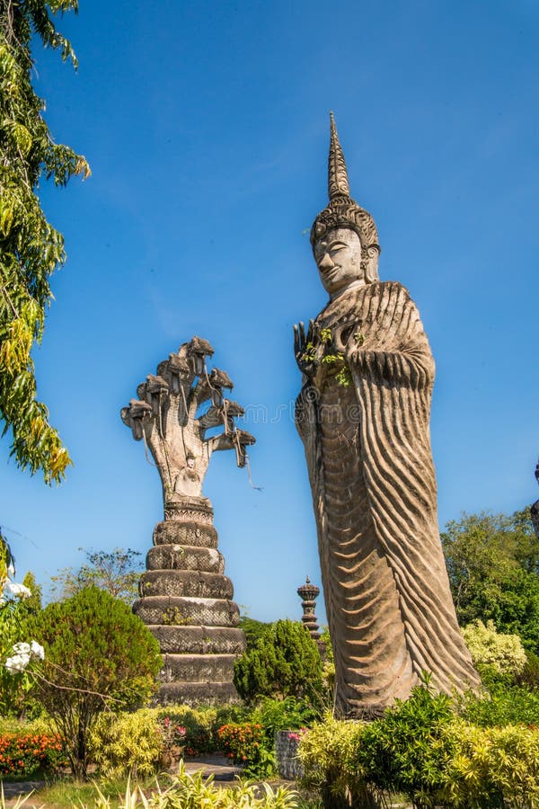 Sala Keoku or Sala Kaeo Ku Sculpture Park Nong Khai, Thailand. High quality photo. Sala Keoku or Sala Kaeo Ku Sculpture Park Nong Khai, Thailand. High quality photo