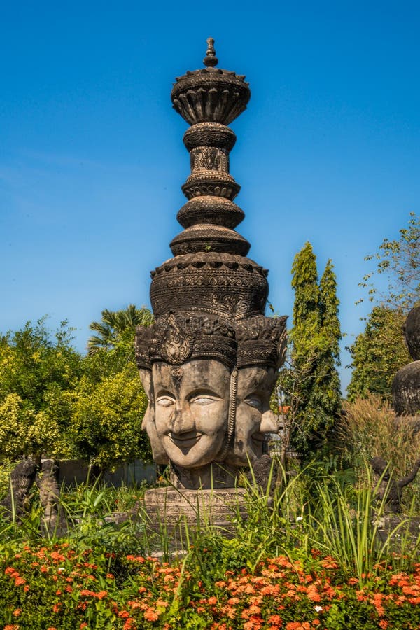 Sala Keoku or Sala Kaeo Ku Sculpture Park Nong Khai, Thailand. High quality photo. Sala Keoku or Sala Kaeo Ku Sculpture Park Nong Khai, Thailand. High quality photo