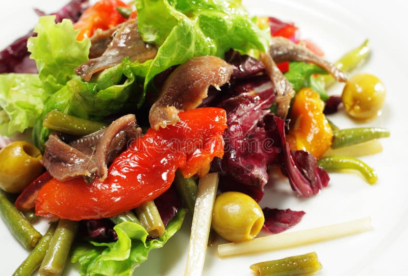 Salad with Anchovy