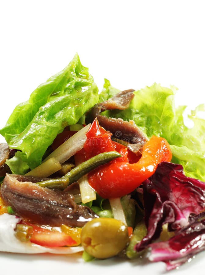 Salad with Anchovy