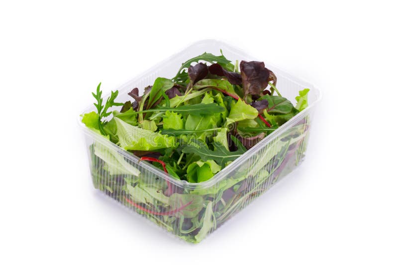 Salad mix in a box.