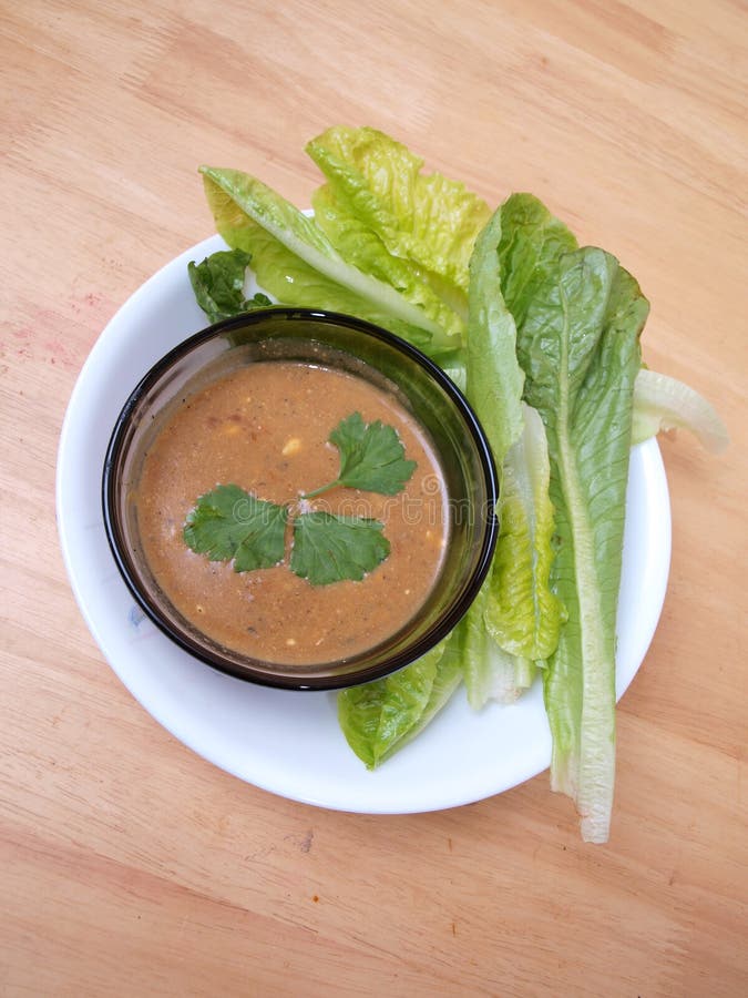 Salad Mustard Dip stock image. Image of table, green, mustard 9839785