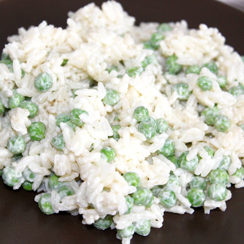 Salad of rice stock photography