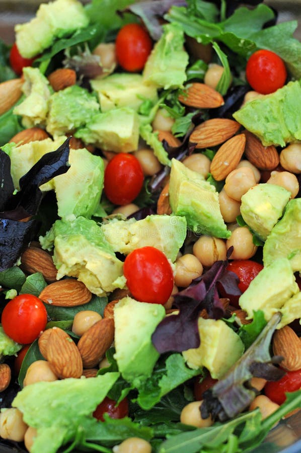 Salad vegetables stock image. Image of fresh, appetizer 59844435