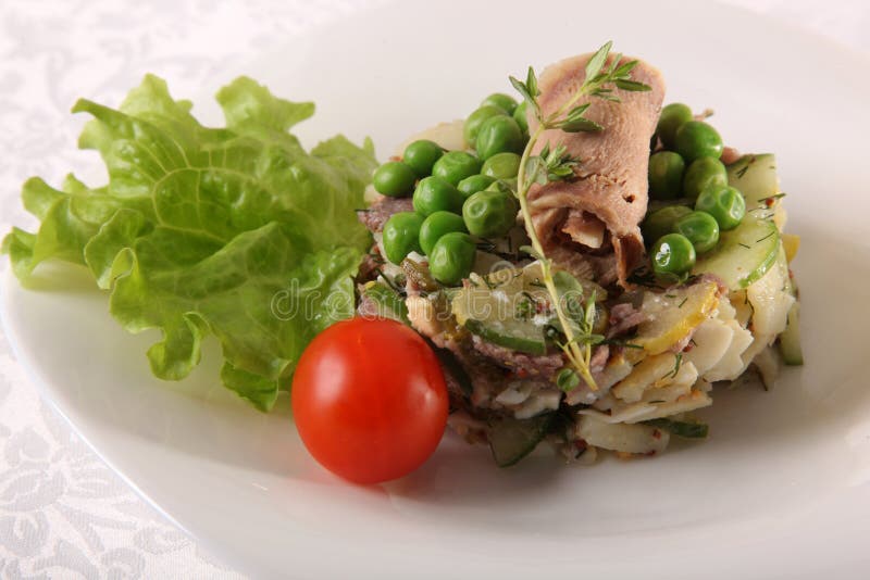 Fotos de Carne batata salada, Imagens de Carne batata salada sem