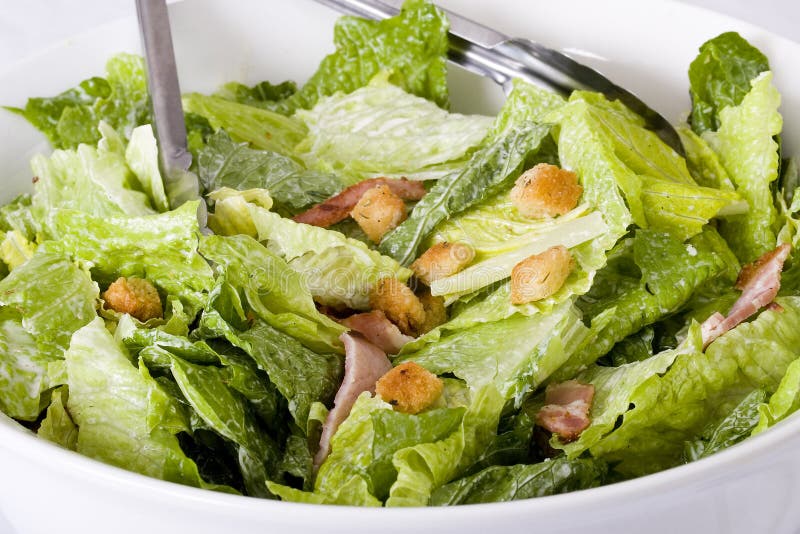 Salade de César image stock