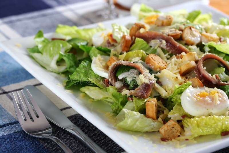 Salade de César #3 photos stock