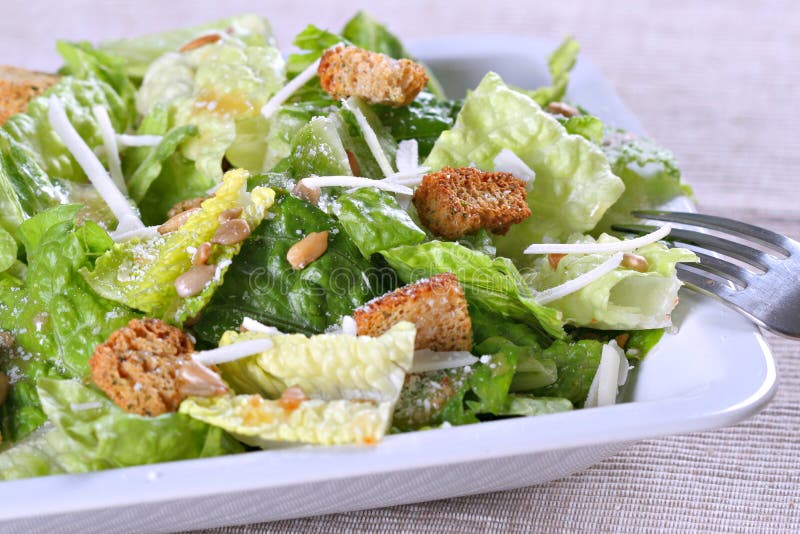 Salade de César images stock