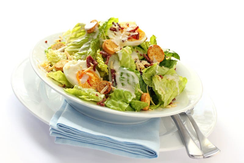 Salade de César photos stock