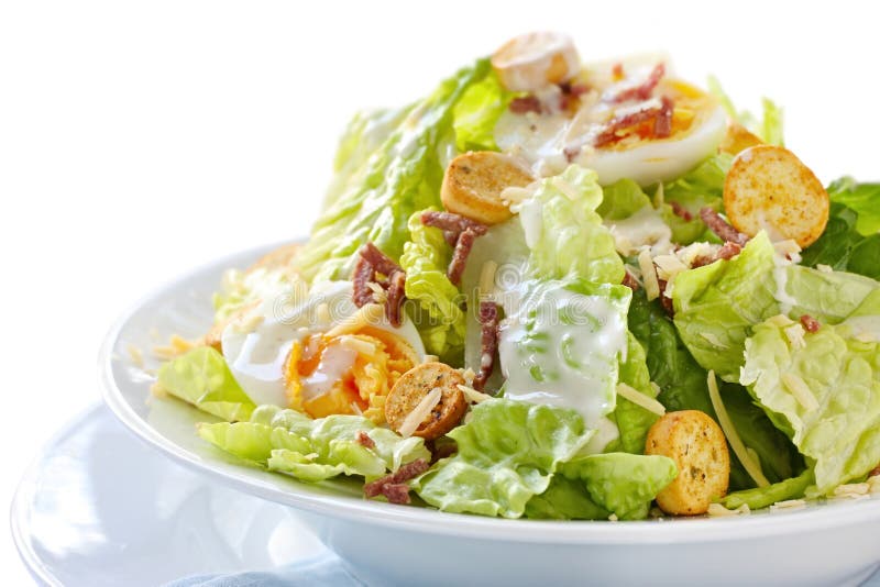 Salade de César photos stock