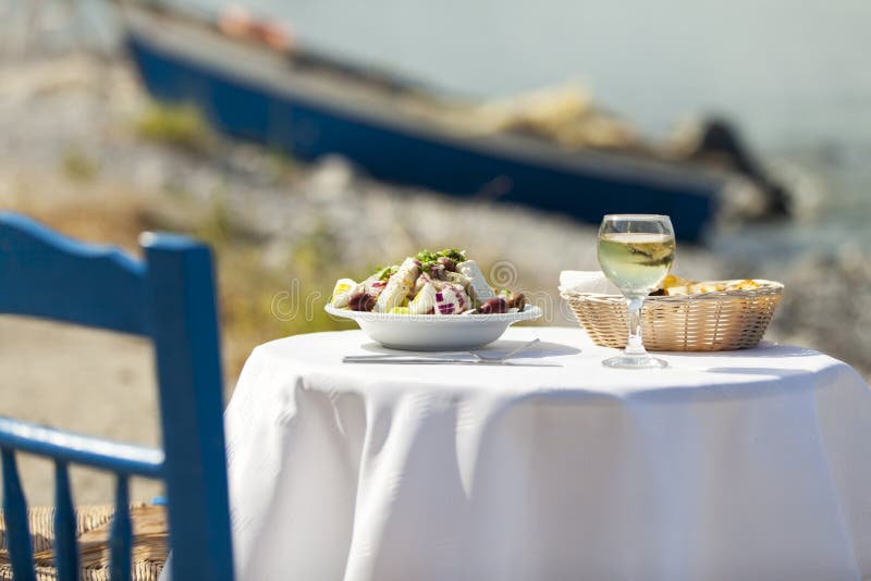 Salade grecque photographie stock Salade grecque photographie stock