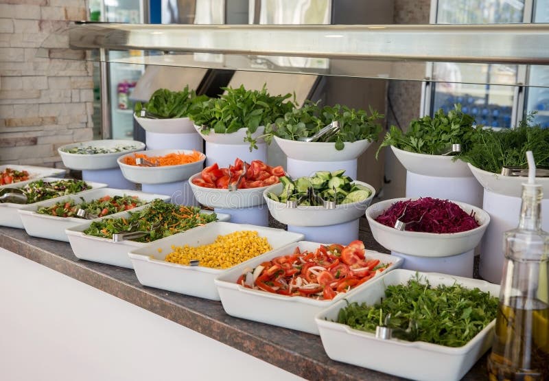 Salads stock image. Image of food, dinner, gourmet, fresh 41105943