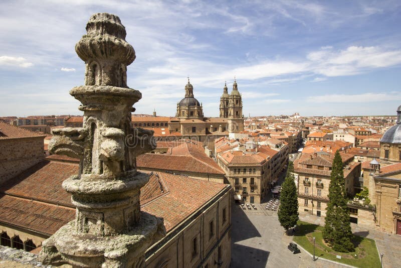 salamanca widok Spain obraz royalty free salamanca widok Spain obraz royalty free
