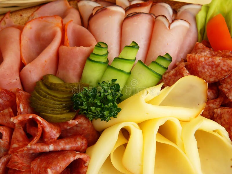 Salami stock photo. Image of kitchen, meat, dinner, diet 13472338