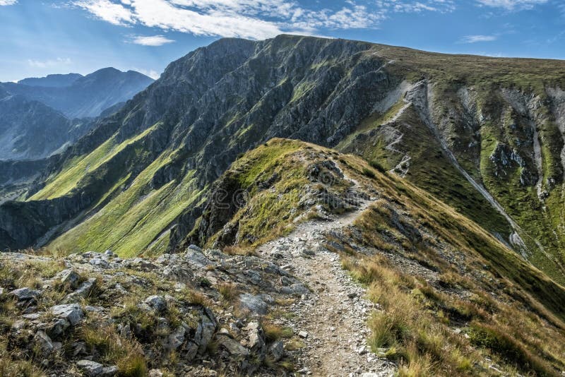 Salatínsky štít, Západné Tatry, Slovensko, téma turistika