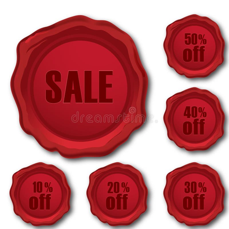 Sale and discount stamps