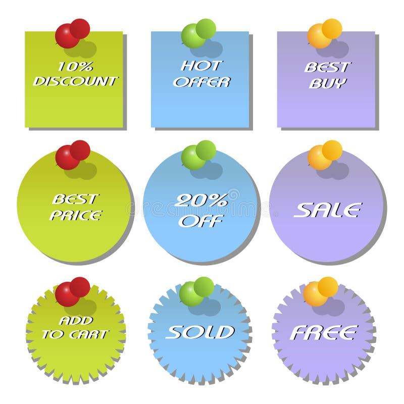 Sale and discount tags