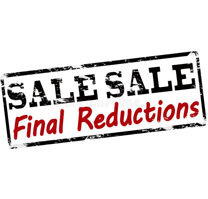Sale final reductions stock illustration. Illustration of symbol 82272477