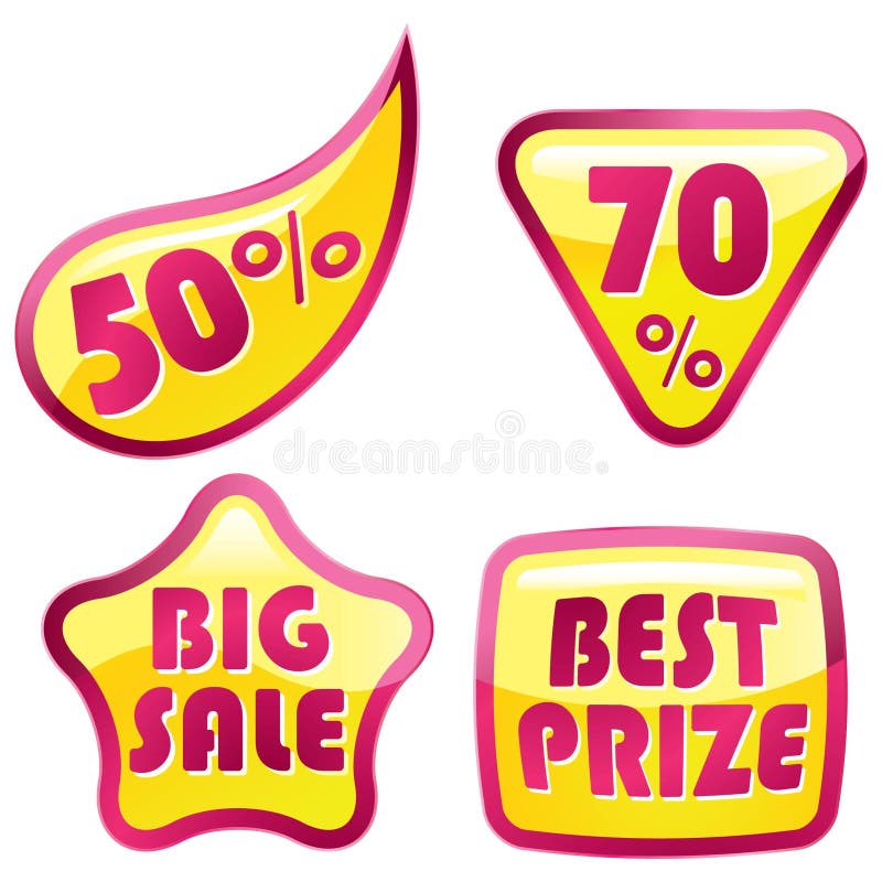 Sale icon set
