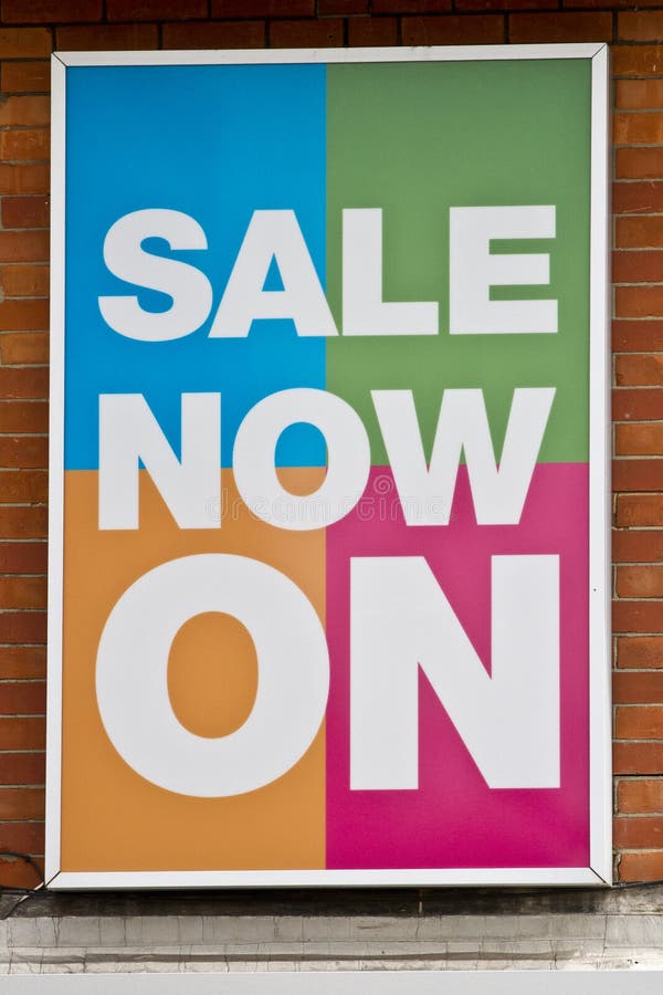 Sale poster stock image. Image of market, clearance, advertisement