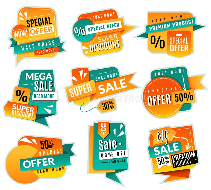 Premium Vector  Crazy deals promo banner design