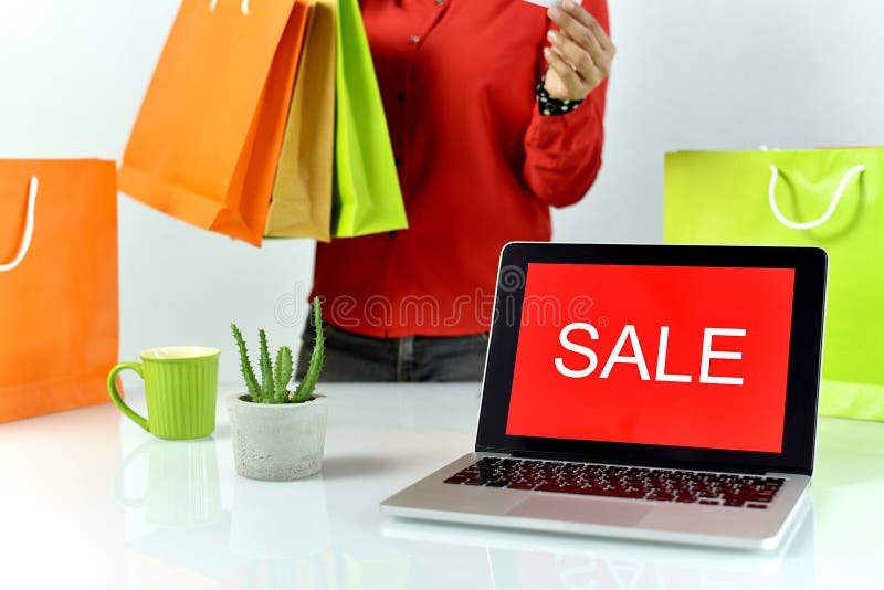 Sale promotion sign, Online shopping discount, Entrepreneur and e-business commerce. royalty free stock image Sale promotion sign, Online shopping discount, Entrepreneur and e-business commerce. royalty free stock image