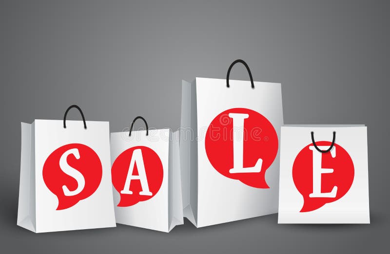 Sale Shopping Bags Stock Photography Image 33751122