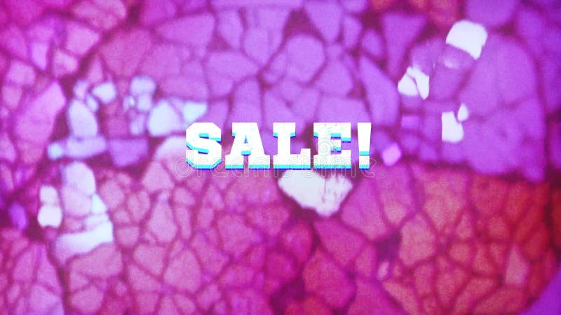 Sale! - text animation