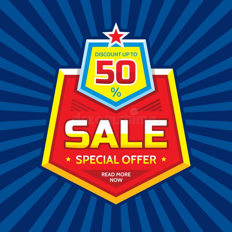 Sale vektorbaner - rabatt upp till 50% Begreppsorientering för specialt erbjudande Läs nu Idérik emblemdesign vektor illustrationer Sale vektorbaner - rabatt upp till 50% Begreppsorientering för specialt erbjudande Läs nu Idérik emblemdesign vektor illustrationer