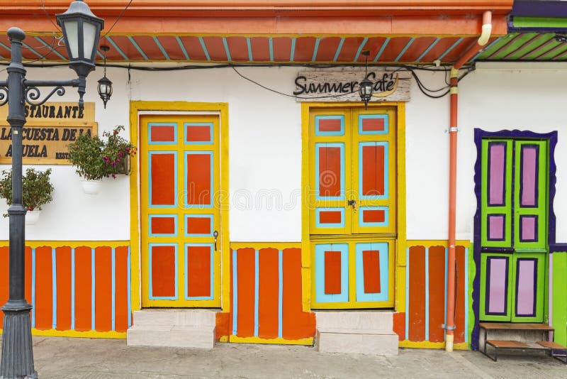 Colorful Musem House In Salento Colombia Stock Photo - Download Image Now -  Colombia, Salento - Quindío, Armenia - Colombia - iStock