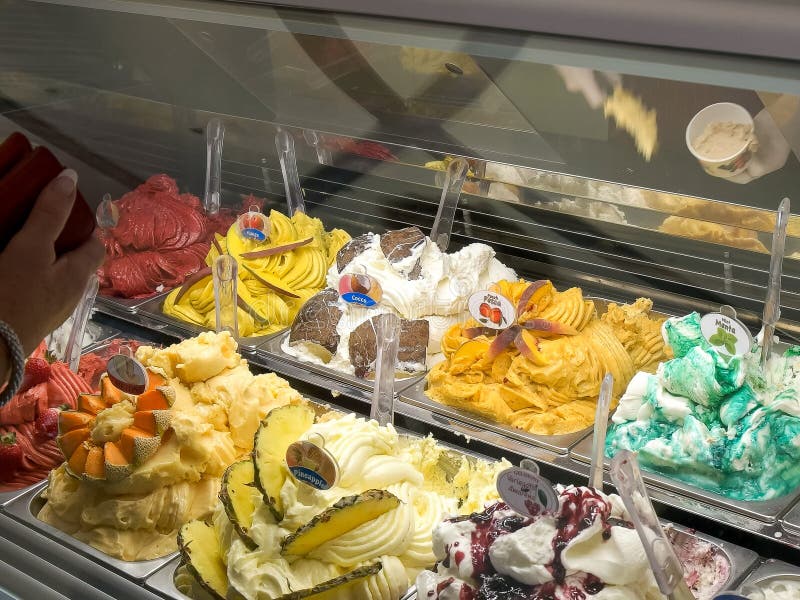 Gelato Display Stock Photos Download 497 Royalty Free Photos