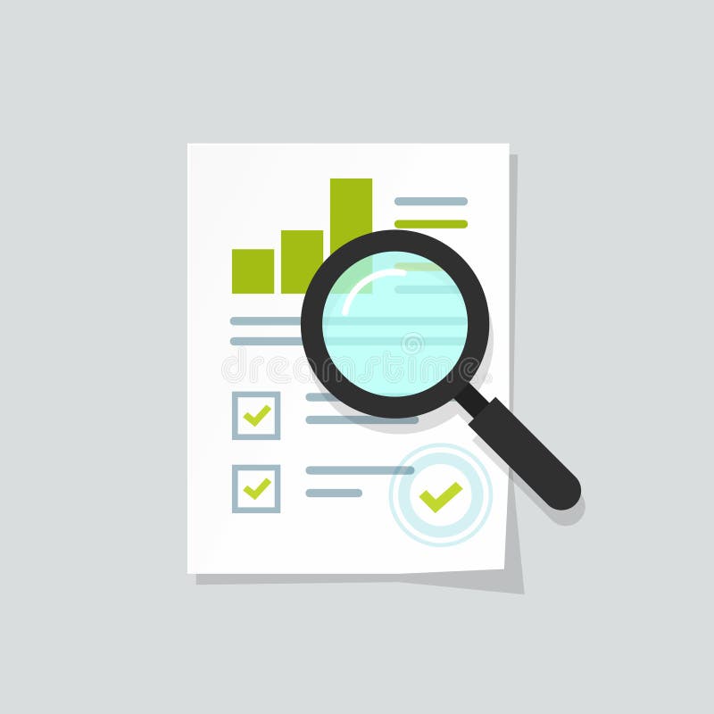 Sales growth report, analytics, investigation, boosted sales graph analytics data, research icon vector vector illustration