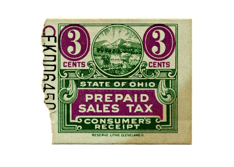 Sales Tax Stamp editorial photo. Image of business, sales 7075436