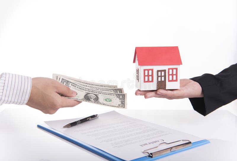 salesman agent exchange house money customer agreement contract sale home 117054508