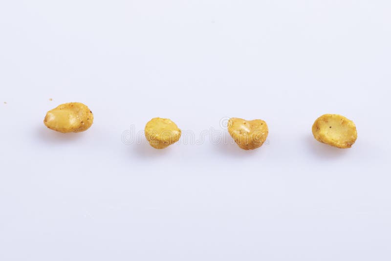 Salgado indígena delicioso chanachur ou bombay mix fotografia de stock