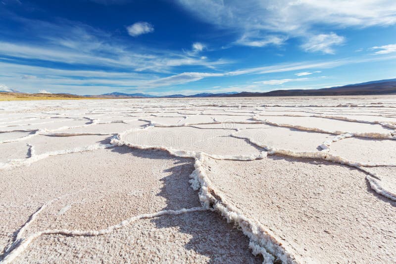 Salinas in Argentina stock photography Salinas in Argentina stock photography