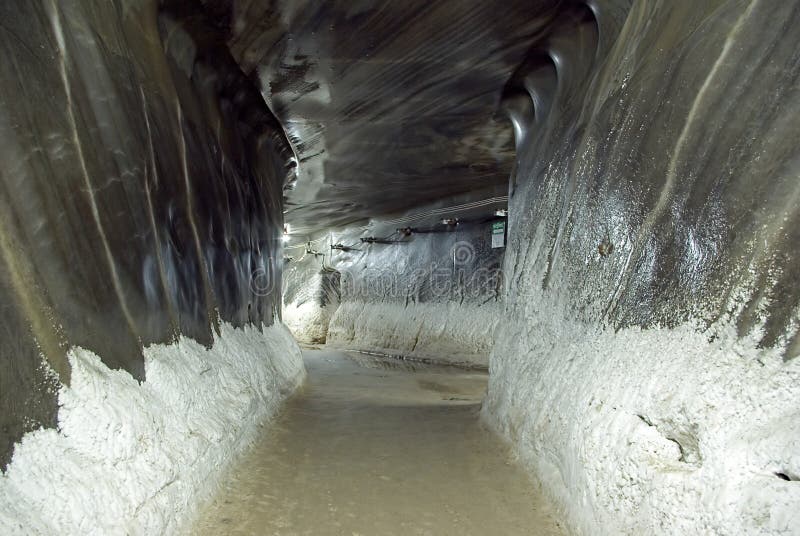 Saline Turda stock image. Image of dirt, industrial, geologic 10404081