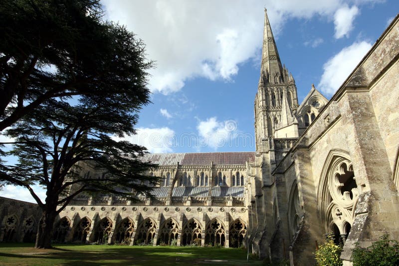 Salisbury, The Cathedral stock photo Salisbury, The Cathedral stock photo