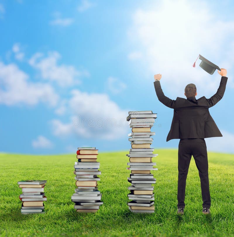 Salita al grado ed al lavoro immagini stock libere da diritti Salita al grado ed al lavoro immagini stock libere da diritti
