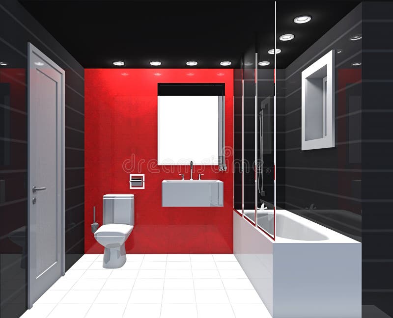 Salle de bains de luxe moderne photo stock Salle de bains de luxe moderne photo stock