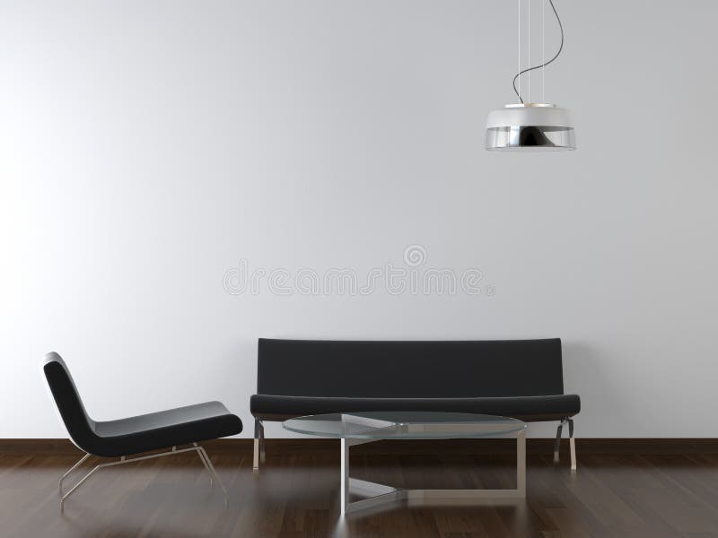 salle de séjour noire d'intérieur de conception images stock salle de séjour noire d'intérieur de conception images stock