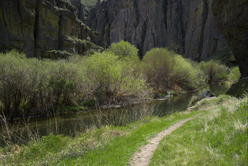 Salmon Falls Creek Canyon stock photo. Image of canyon 70001128