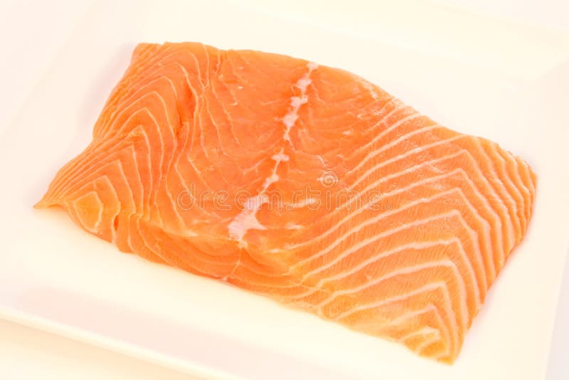 Salmon fillet stock image. Image of fish, pink, flesh, cuisine - 402601