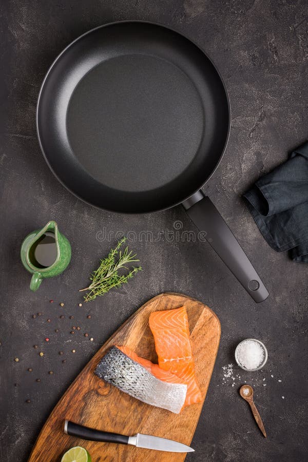 Salmon Fish Preparation cru frais photos stock Salmon Fish Preparation cru frais photos stock