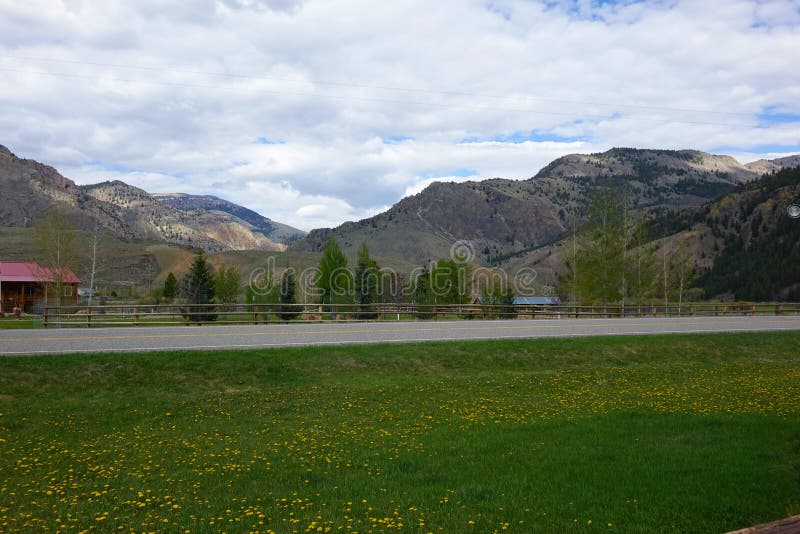 Salmon River Canyon - Idaho lizenzfreies stockfoto Salmon River Canyon - Idaho lizenzfreies stockfoto
