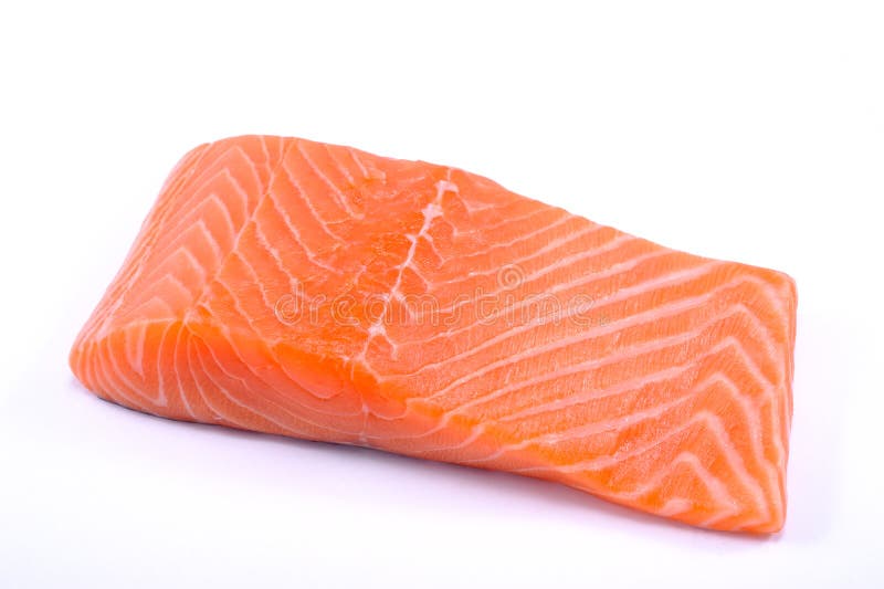 Salmon steak stock photo. Image of trout, nutrition, cuisine - 27829716