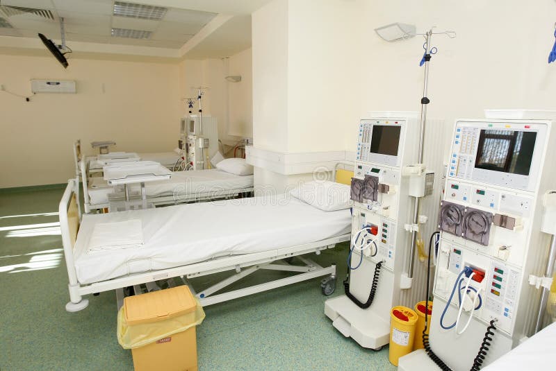 Salone dell'ospedale fotografie stock Salone dell'ospedale fotografie stock