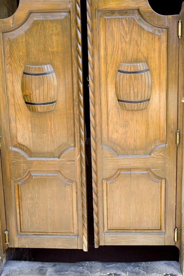 Old Saloon Doors Isolated Stock Photo - Download Image Now - Saloon, Door,  Wild West - iStock