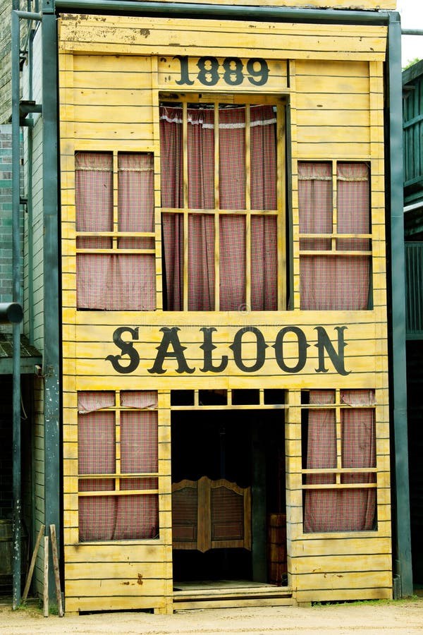 Saloon in Wild West